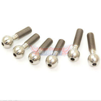 INFINITY R0200ST 	BALL SCREW SET φ8.5mm(TITANIUM) 6pcs